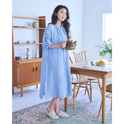 【母の日】クラリス　シャツワンピース