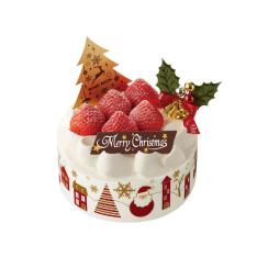 【店頭受取/横浜店】クリスマス・苺ショートケーキ 4号【12月23日(火) →25日(木) 】