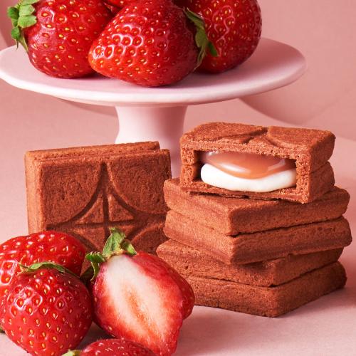 【ホワイトデー】バターサンド〈あまおう苺〉5個入