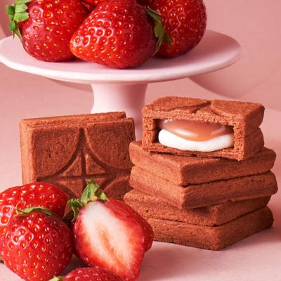 【ホワイトデー】バターサンド〈あまおう苺〉5個入