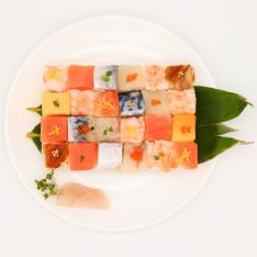 ＜味燦舞（あじざんまい）＞華やかモザイク寿司 2パック