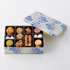 【母の日】ブーケ・ドゥ・ビスキュイ M缶　クッキーの花束