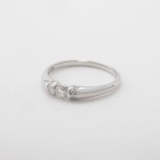 Pt0．28ctダイヤリング