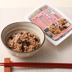 コジマフーズ 有機玄米小豆ごはん（レトルト）20個