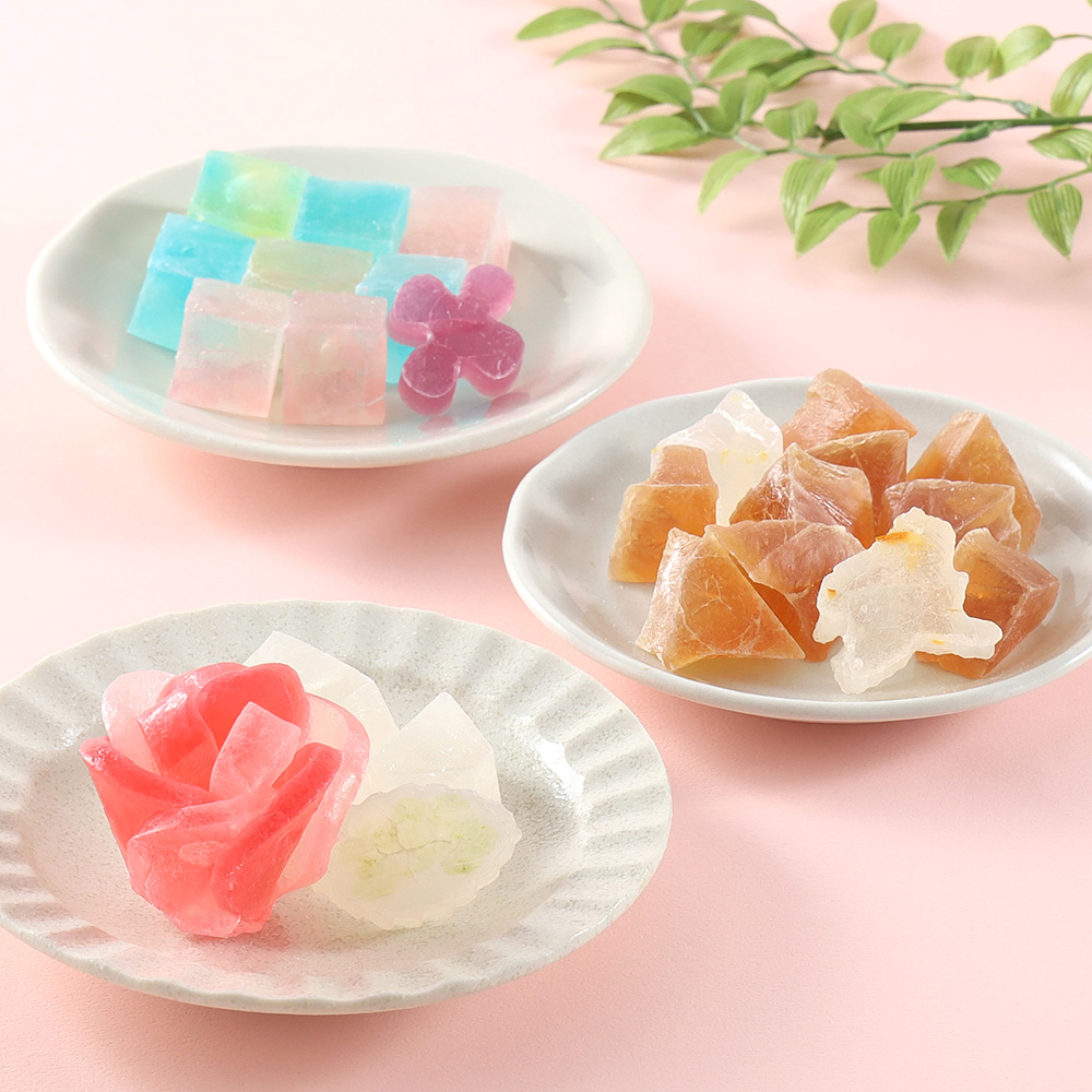 【母の日】＜つる舞う群馬の琥珀糖コハクトヒスイ＞琥珀糖詰め合わせ