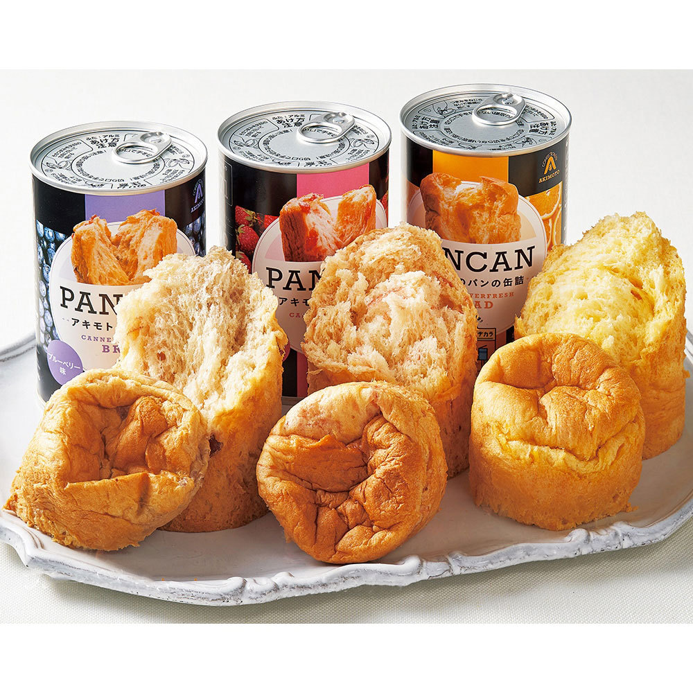 パン アキモト おいしい備蓄パン３種１０缶セット 商品詳細 高島屋オンラインストア