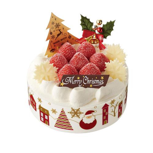 【店頭受取/京都店】クリスマス・苺ショートケーキ 5号【12月23日(火) →25日(木) 】