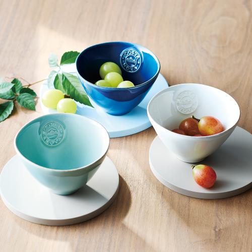 〈COSTA　NOVA〉ノバ　トリオミニボウル　ホワイト／ターコイズ／デニム