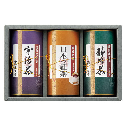 〈高島屋〉諸国銘産茶・日本の紅茶詰合せ