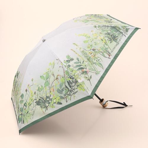 【母の日】＜ニコライ バーグマン＞晴雨兼用折パラソル（箱根ガーデンズ柄）