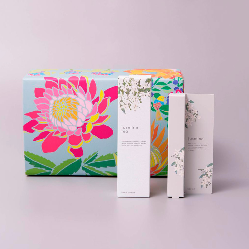 うるおいを贈る　ジャスミンのハンドケアギフト