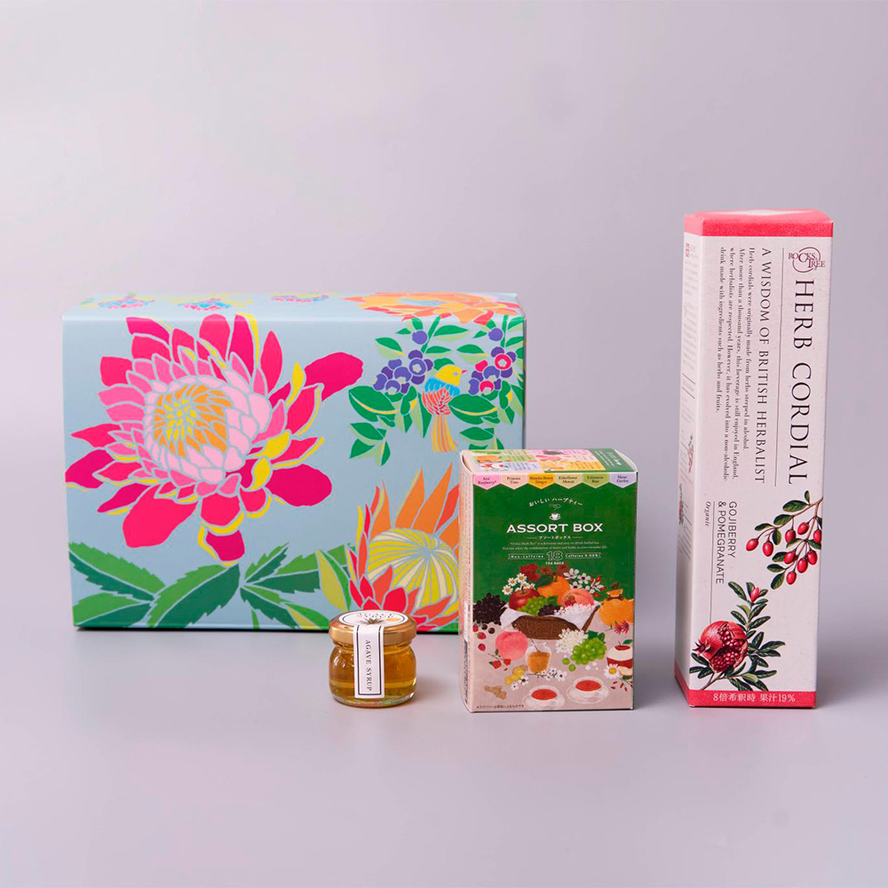ザクロドリンク＆ティーアソートのハーブを楽しむギフト