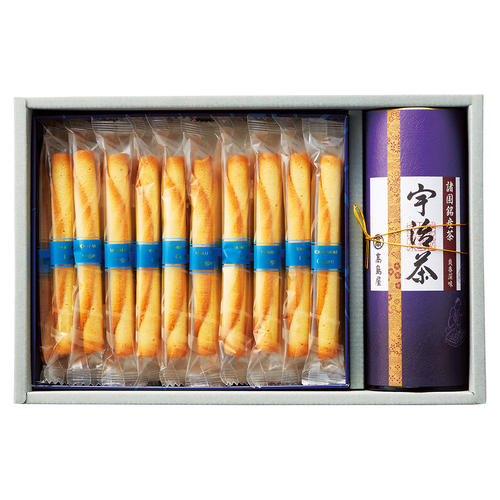 〈高島屋/ヨックモック〉諸国銘産茶・シガール詰合せ