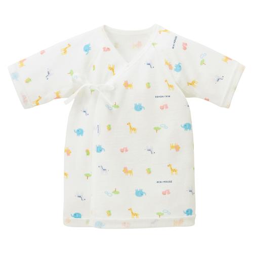 ピュアベールニットガーゼ短肌着(40-2192-826) 50cm→60cm
