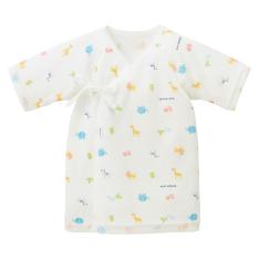 ピュアベールニットガーゼ短肌着（40-2192-826）　50cm→60cm