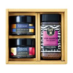 〈フォション〉紅茶・インスタントコーヒー詰合せ