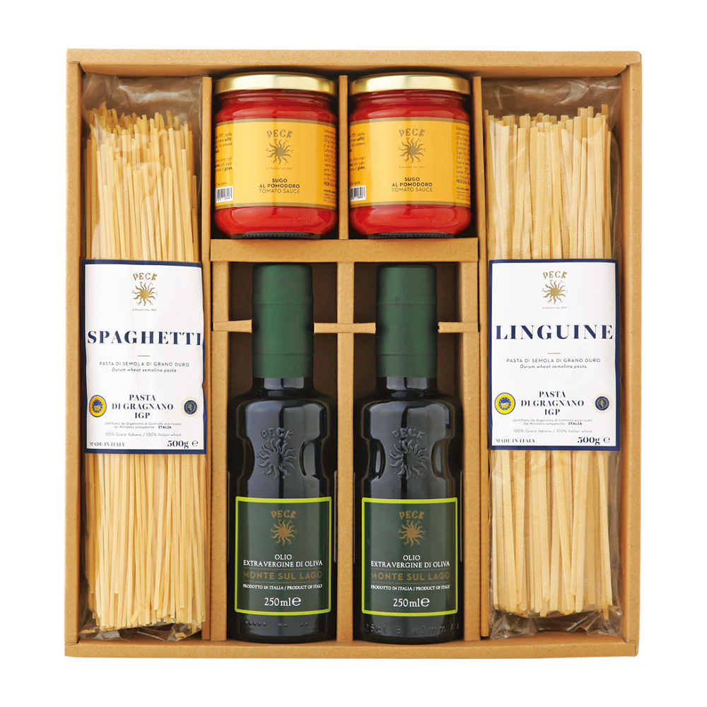 〈ペック〉パスタ・オリーブオイル詰合せ