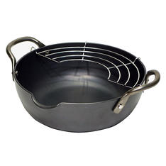 極 JAPAN 鉄製天ぷら鍋 20cm