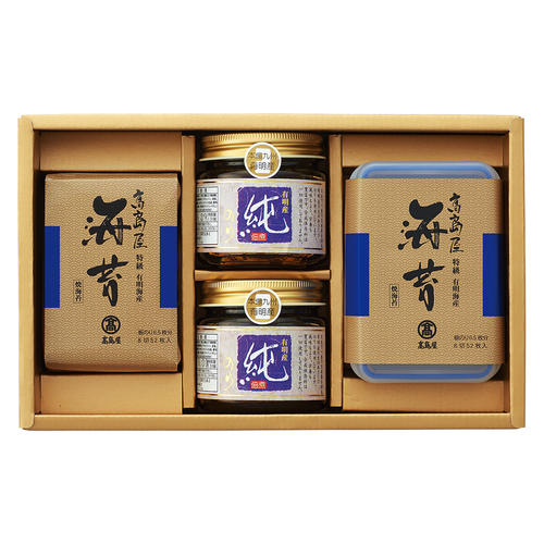 〈高島屋〉有明海産のり「特級」・佃煮詰合せ