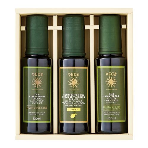 〈ペック〉オリーブオイル詰合せ