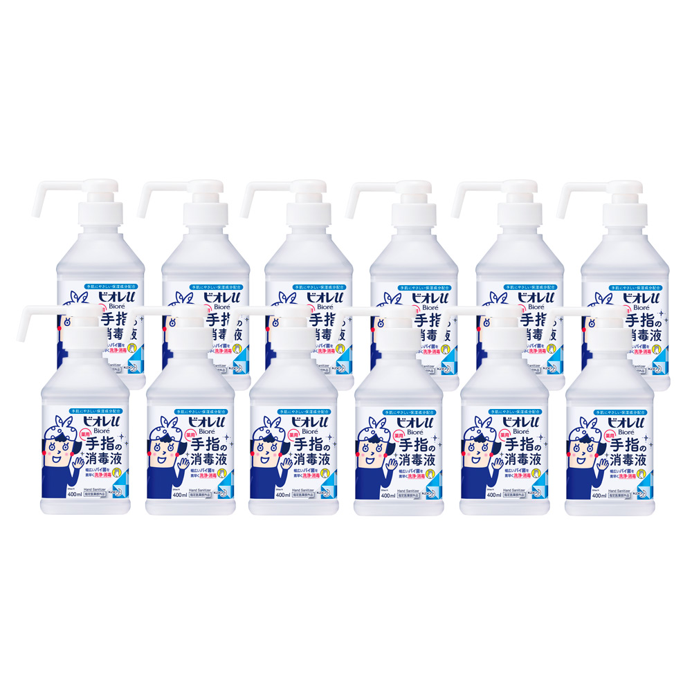 ビオレu手指の消毒液（本体400ml×12本セット）