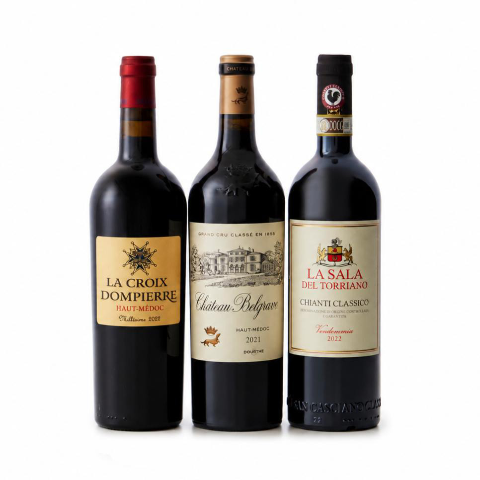 フランス・イタリア 3本セット
