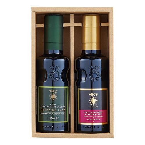 〈ペック〉オリーブオイル・バルサミコ酢詰合せ