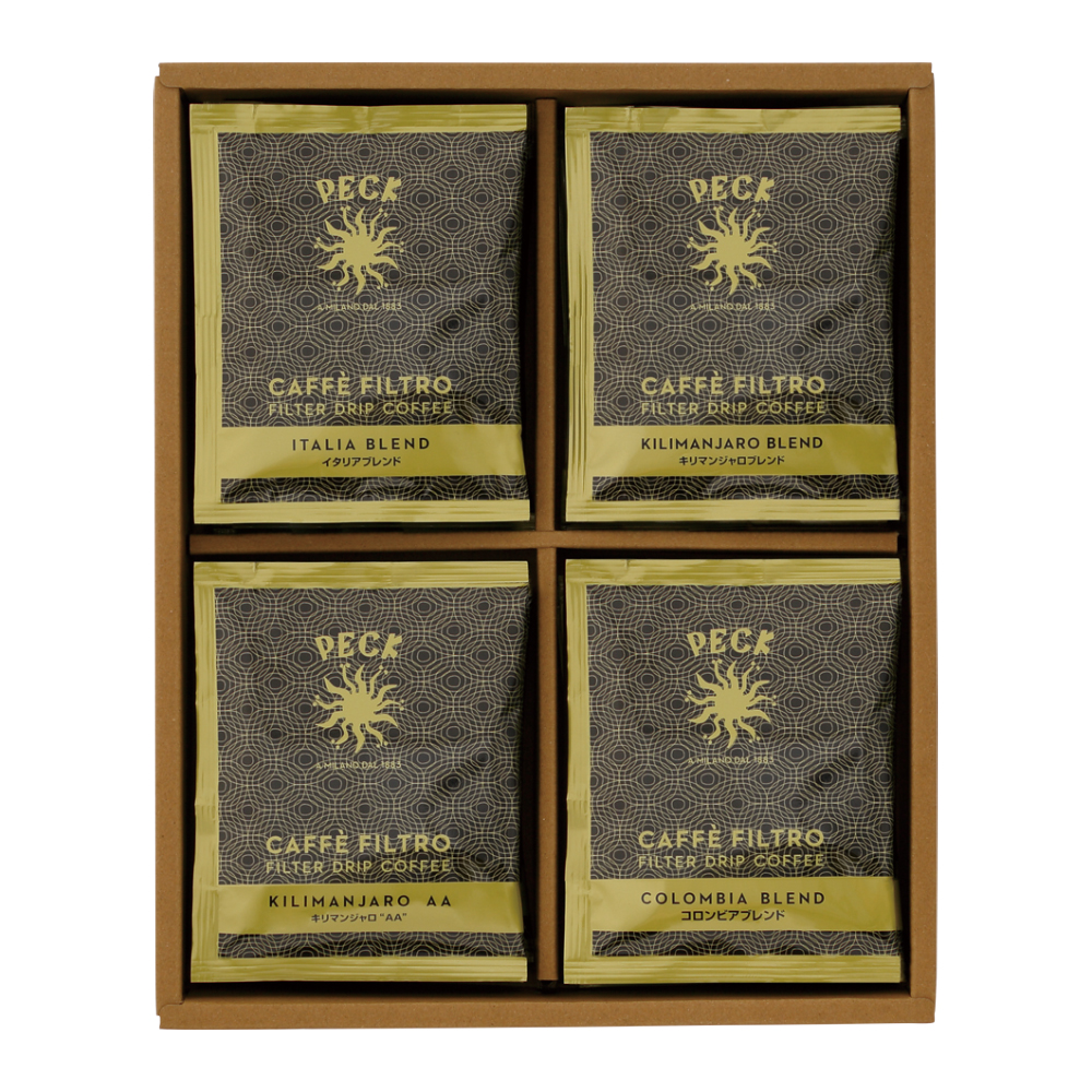 〈ペック〉フィルタードリップコーヒー詰合せ