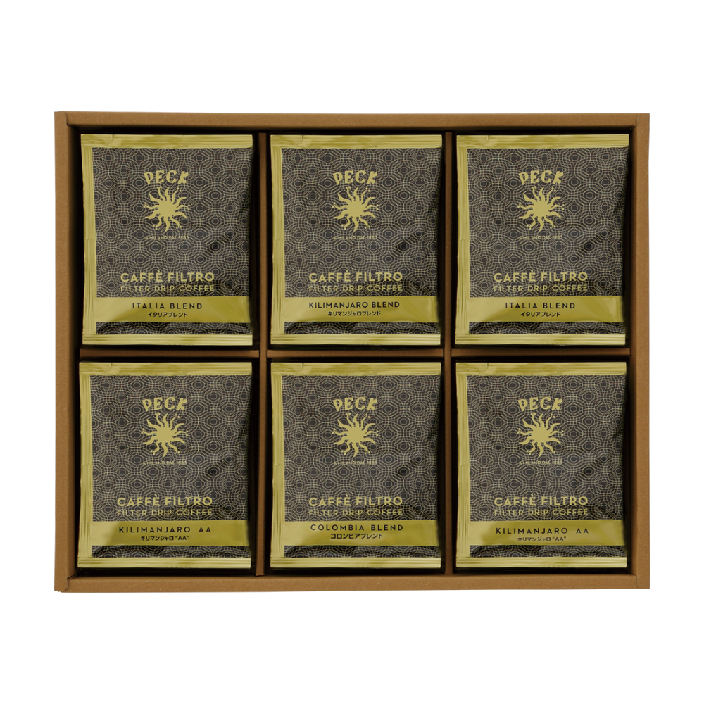 〈ペック〉フィルタードリップコーヒー詰合せ