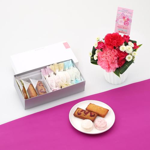 【母の日】アレンジ＆HIBIKA　春の詰合せ