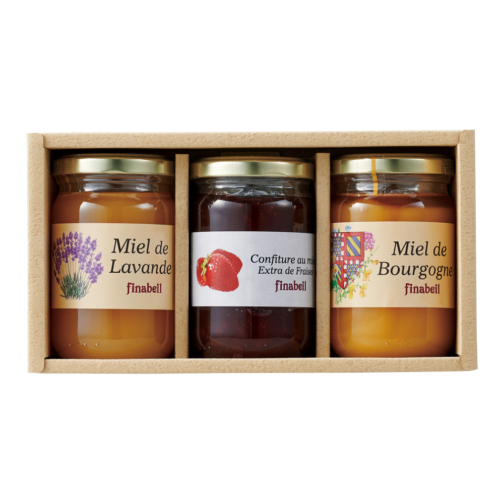 〈フィナベル〉純粋はちみつ・ジャム詰合せ