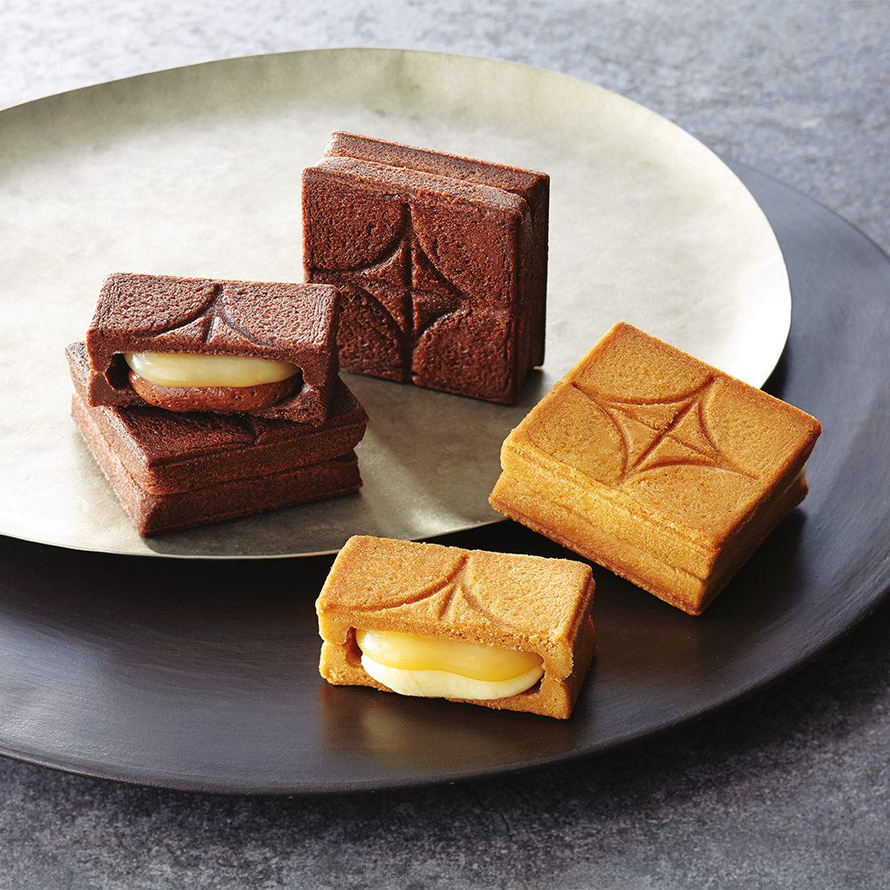 〈プレスバターサンド〉バターサンド2種詰合せ（チョコレート）