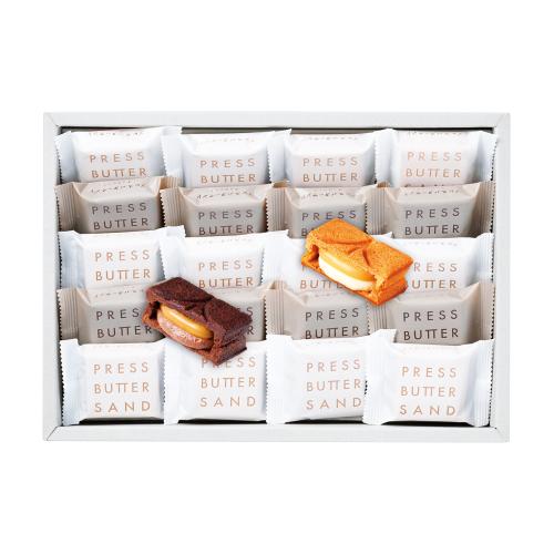 〈プレスバターサンド〉バターサンド2種詰合せ（チョコレート）