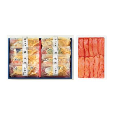 福袋 氷温熟成 西京漬け8切＆氷温熟成 辛子明太子（切れ子）