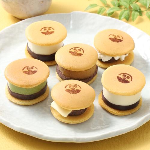 もちもち生どら焼き～あんこ好きのための「あんこ和かろん。」6個セット