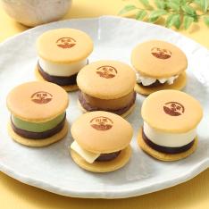 もちもち生どら焼き～あんこ好きのための「あんこ和かろん。」6個セット