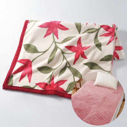 福袋 <シビラ>綿毛布・リバーシブル敷きパッドセット