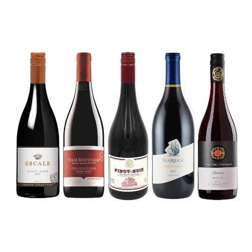 世界のピノ・ノワール飲み比べ5本セット