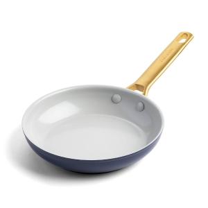 グリーンパン 両手鍋 22cm フェザーウエイト クリームホワイト ﾌｪｻﾞｰ