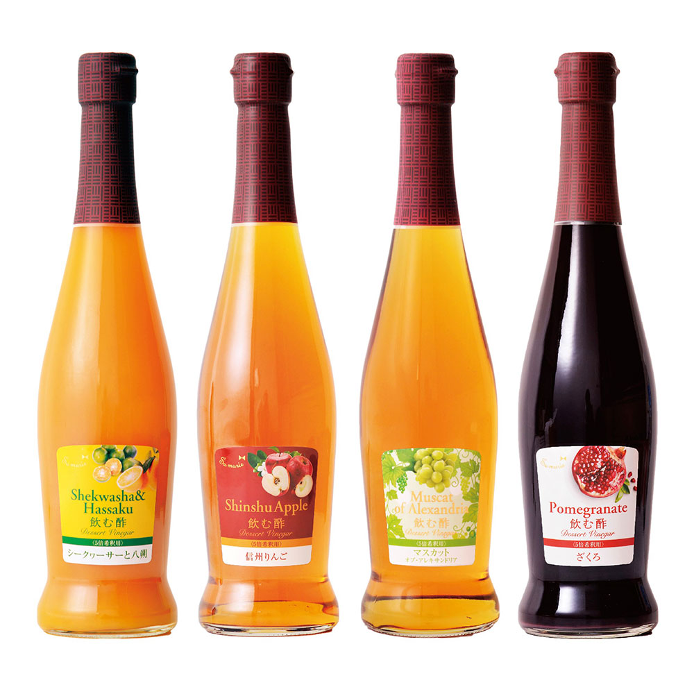 飲む酢デザートビネガー福袋 500ml×4本