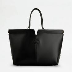 トッズ Di バッグ フォリオ レザー バッグ ミディアム-スモール