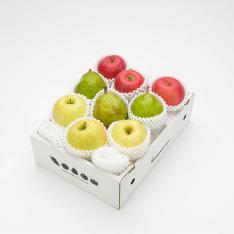 ＜東根農産センター＞福袋 山形県産・ラ・フランス＆サンふじ＆シナノゴールド