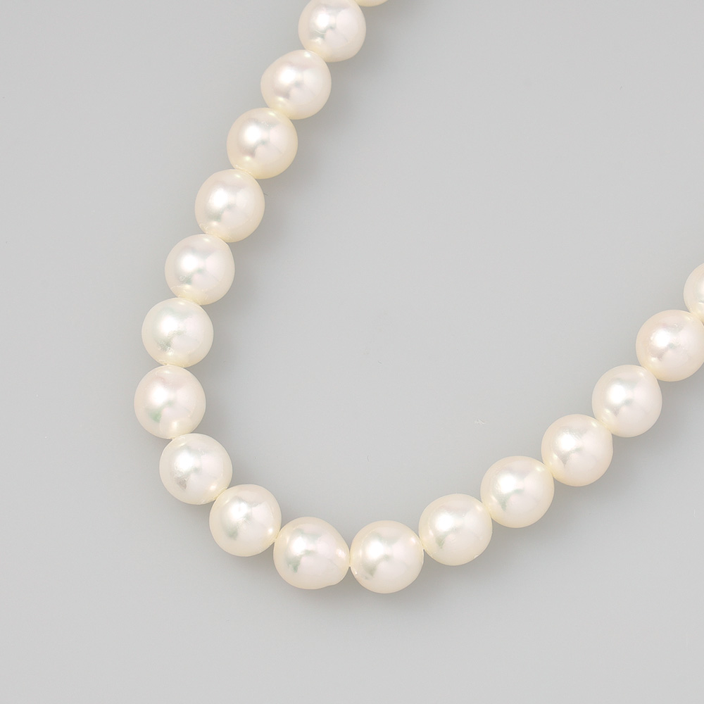 8.5mmアコヤ真珠ナチュラルホワイトネックレス