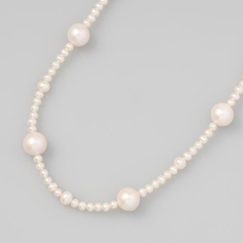 淡水パールステーションロングネックレス