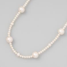 淡水パールステーションロングネックレス