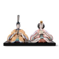 【名入れ】雛人形（花笑み） （名入れ立札プレゼント）