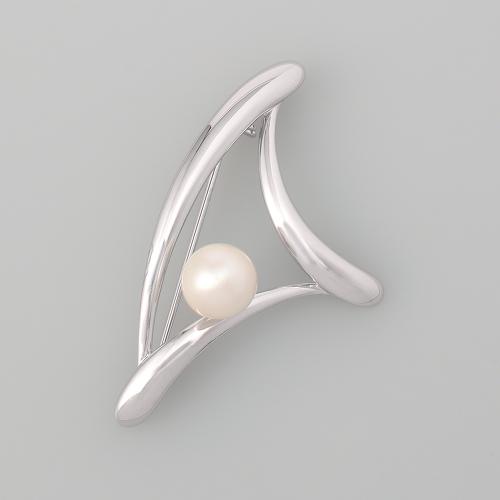 9．5mmアコヤ真珠ブローチ
