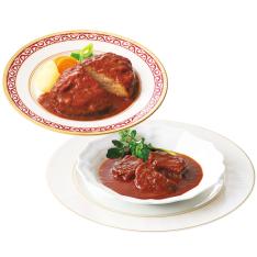 高島屋大食堂のハンバーグ・ビーフシチュー詰合せ