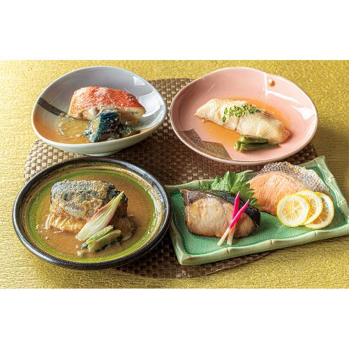 ＜美飾遊膳＞レンジで簡単骨取煮魚・焼魚詰合せ