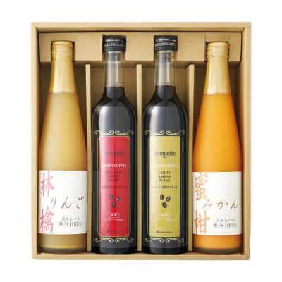 〈高島屋アロマディーテ〉アイスコーヒー・ストレートジュース